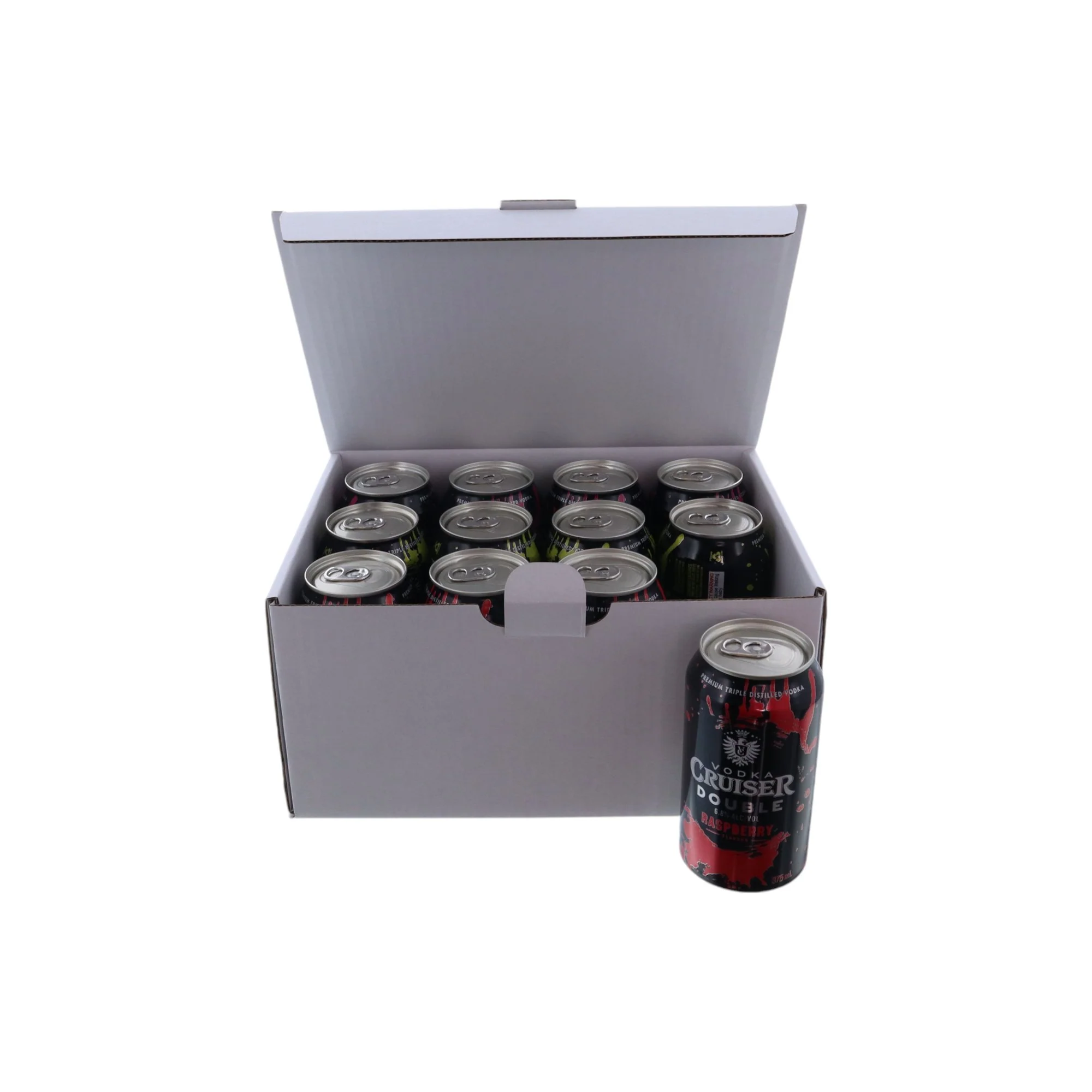 12 Pack 375ml Beer Can Mailing & Postage Box (Upright) - Image 11