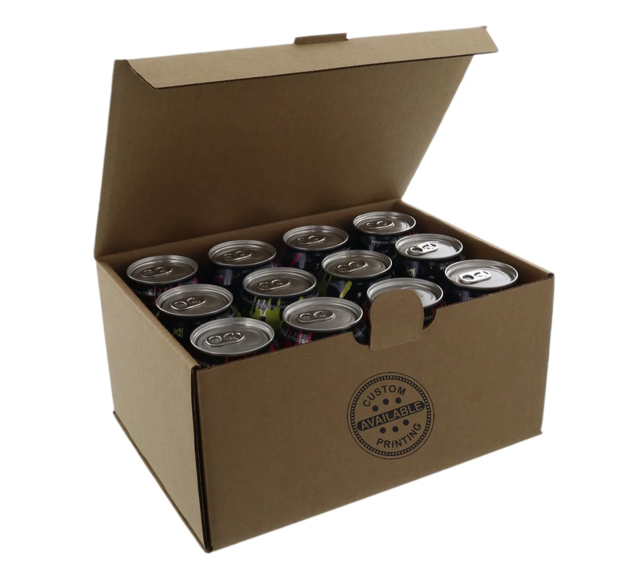 12 Pack 375ml Beer Can Mailing & Postage Box (Upright) - Image 16