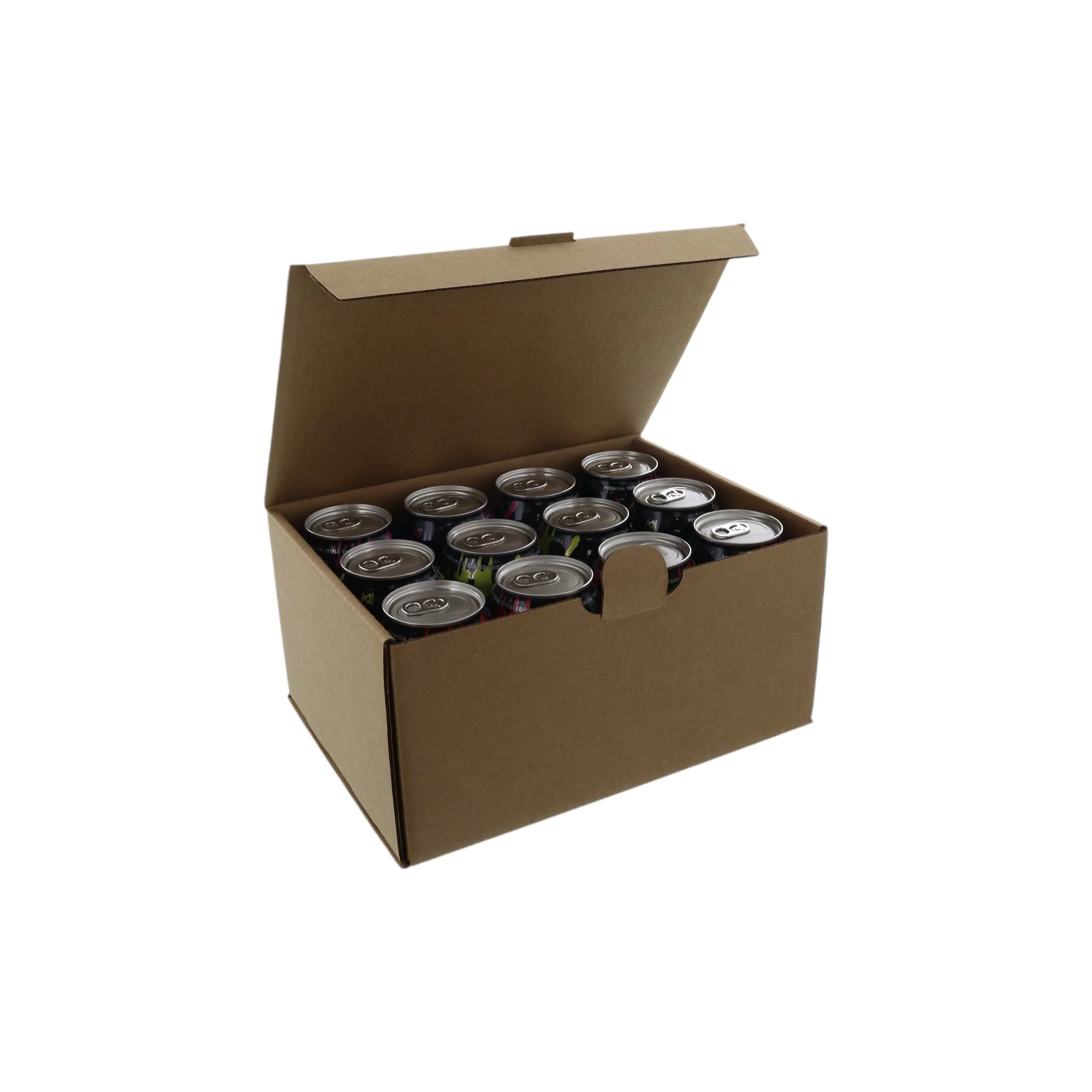 12 Pack 375ml Beer Can Mailing & Postage Box (Upright) - Image 2