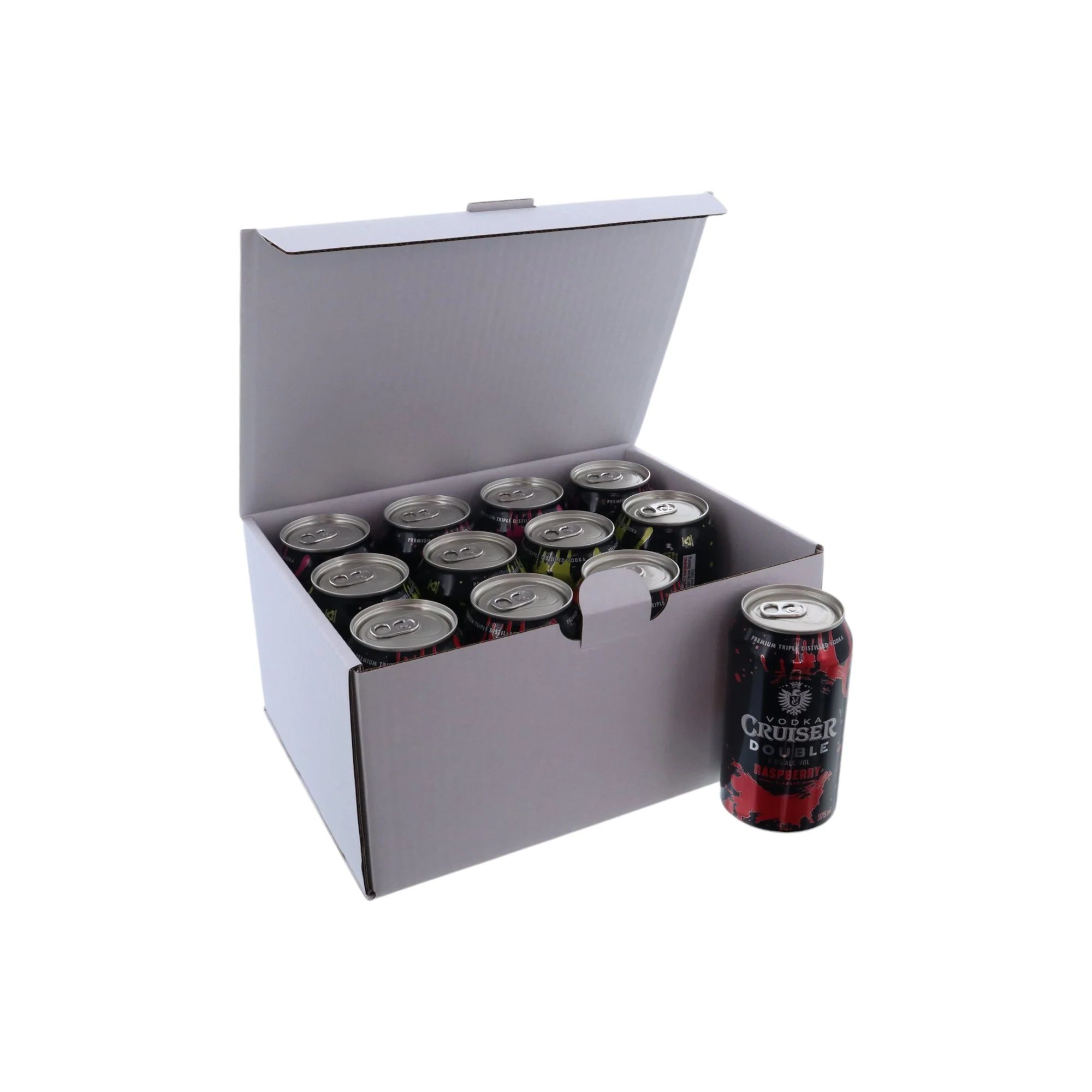 12 Pack 375ml Beer Can Mailing & Postage Box (Upright) - Image 8