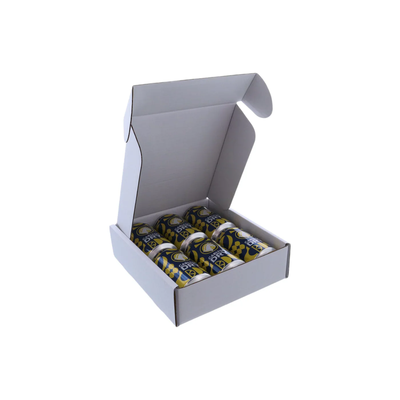 6 Pack 330ml Beer Can Mailing & Postage Box (Laydown) - Image 7