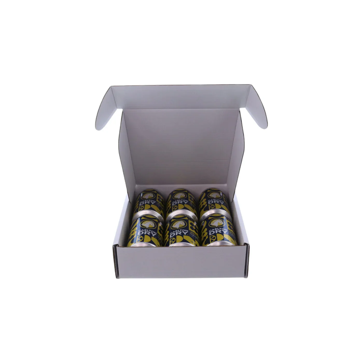 6 Pack 330ml Beer Can Mailing & Postage Box (Laydown) - Image 9