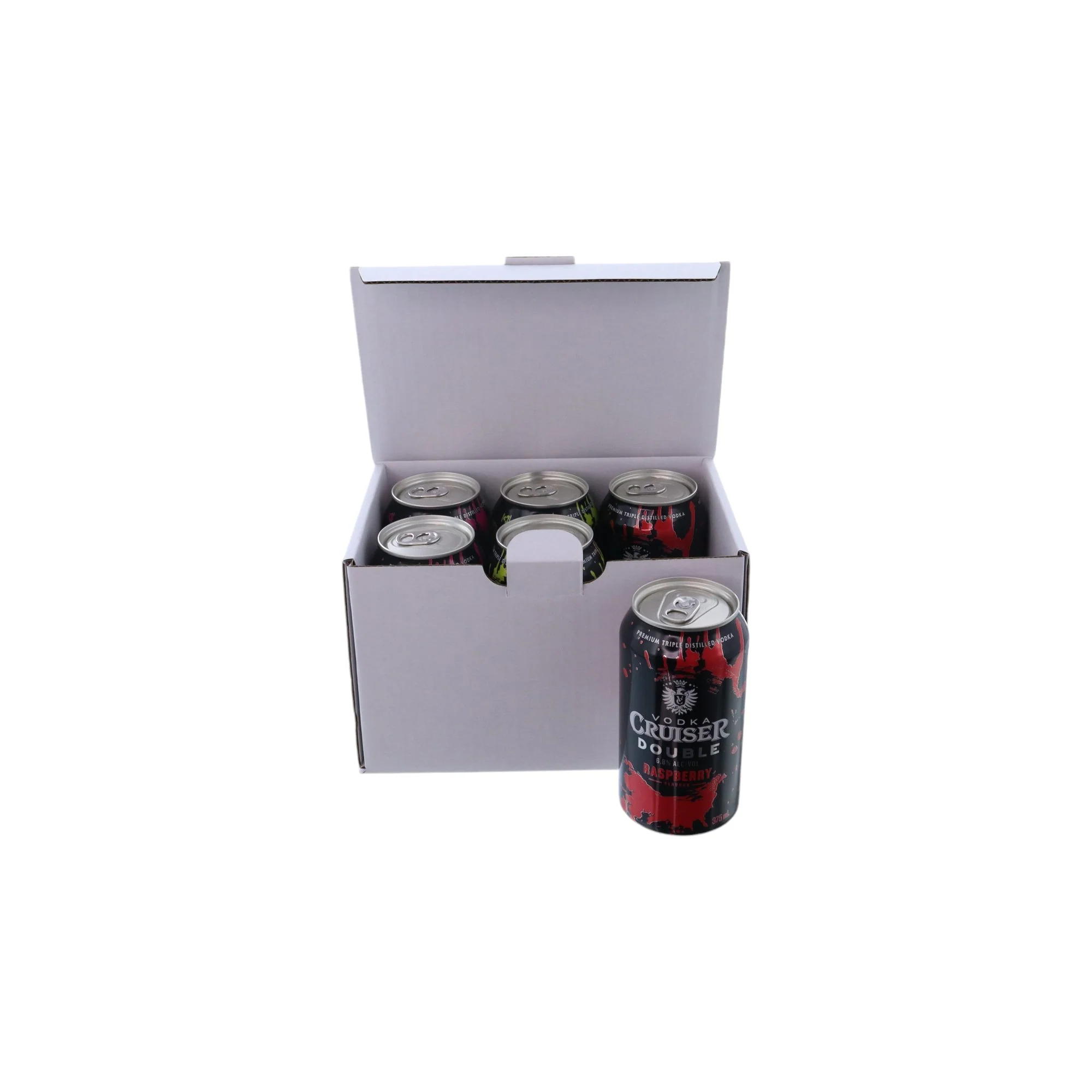 6 Pack 375ml Beer Can Mailing & Postage Box (Upright) - Image 12
