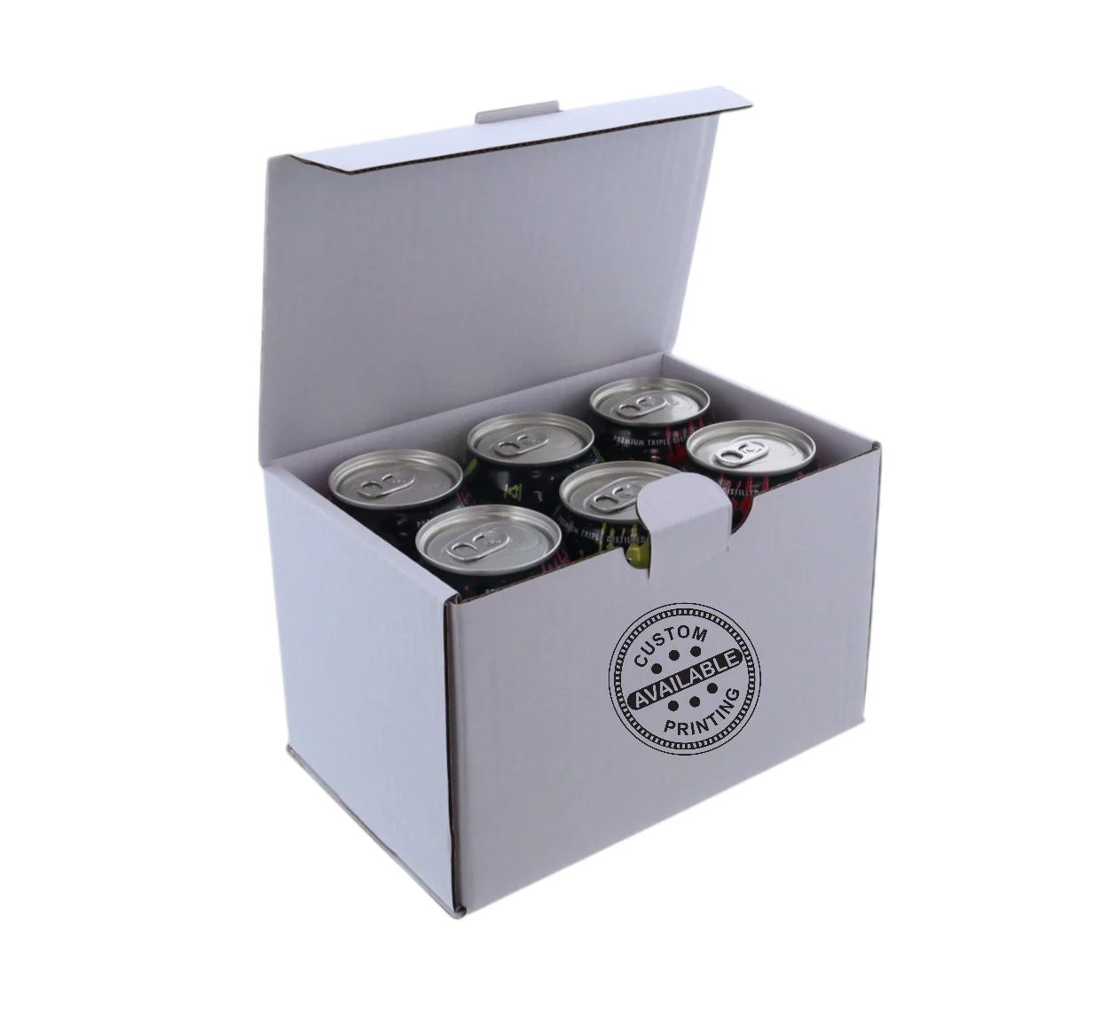 6 Pack 375ml Beer Can Mailing & Postage Box (Upright) - Image 18