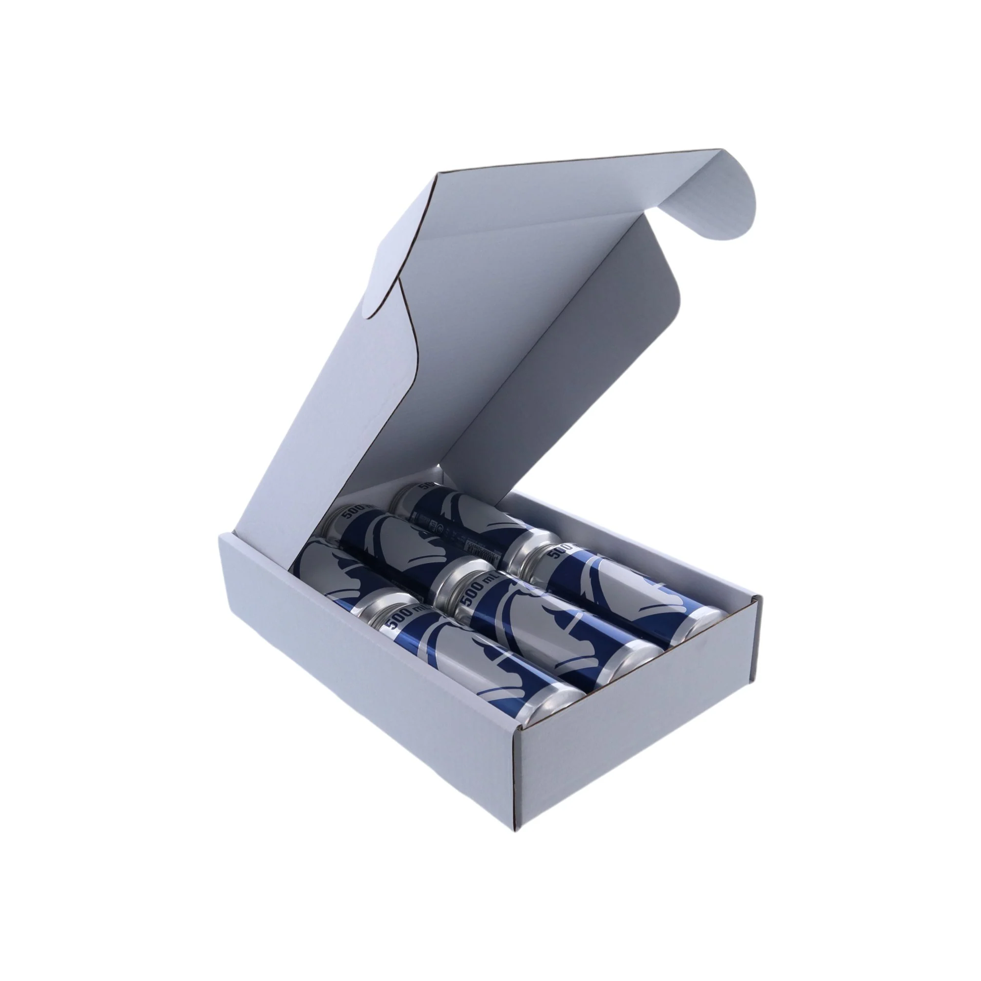 6 Pack 500ml Beer Mailing & Postage Box (Laydown) - Image 7