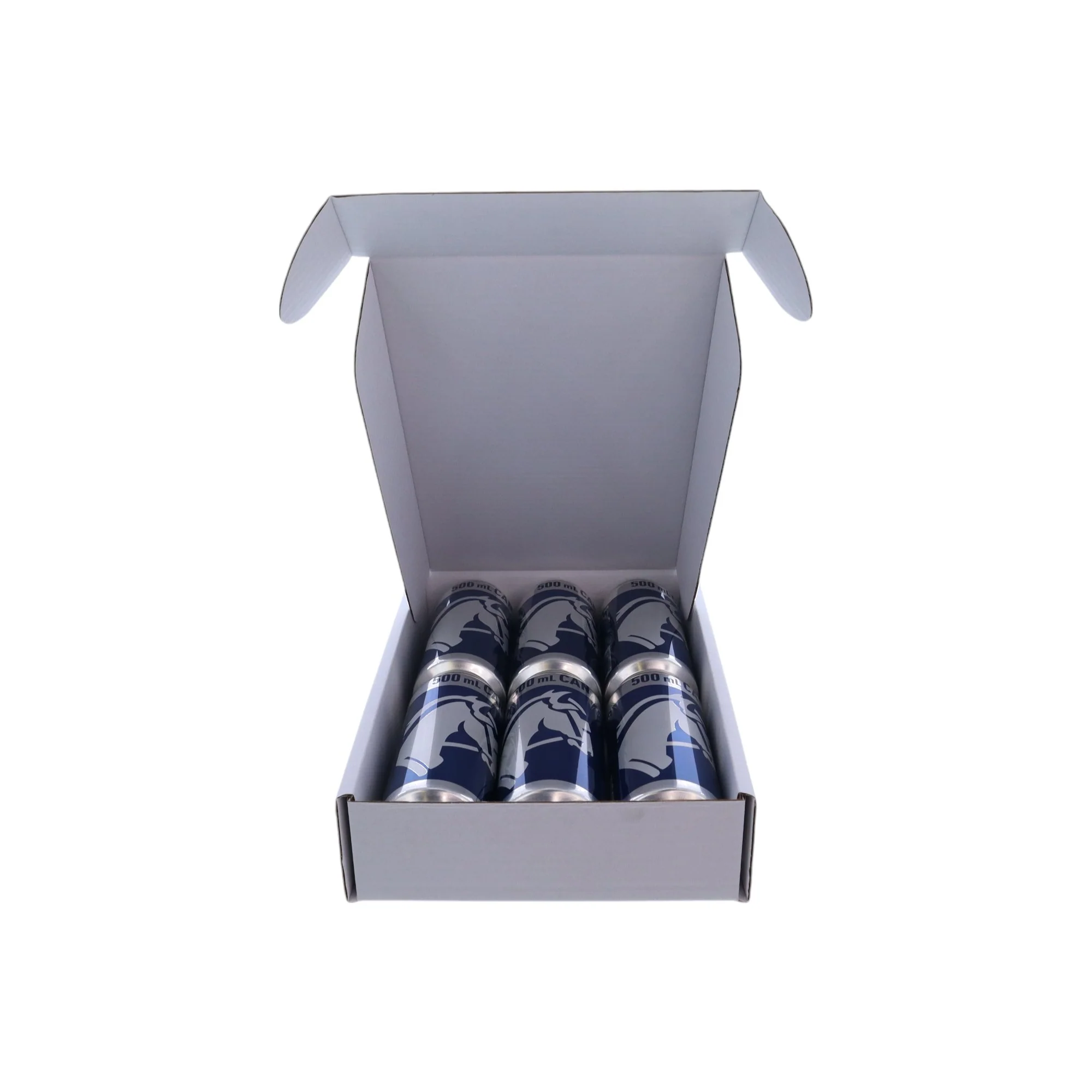 6 Pack 500ml Beer Mailing & Postage Box (Laydown) - Image 9