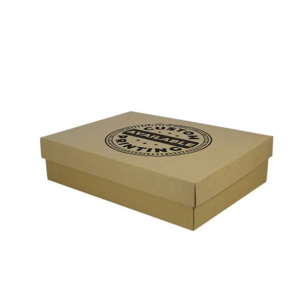 A3 Two Piece Cardboard Gift Box - 100mm High - Image 10