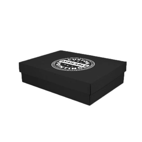 A3 Two Piece Cardboard Gift Box - 100mm High - Image 12