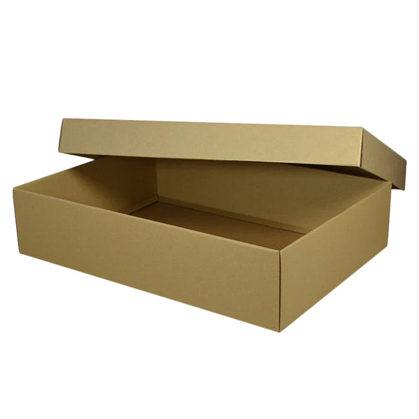 A3 Two Piece Cardboard Gift Box - 100mm High - Image 2