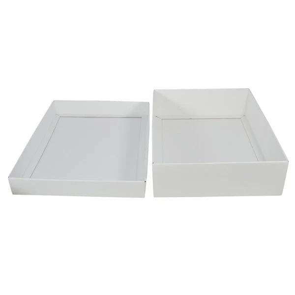 A3 Two Piece Cardboard Gift Box - 100mm High - Image 6