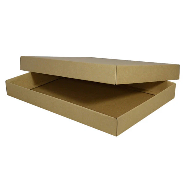A3 Two Piece Cardboard Gift Box - 50mm High - Image 2