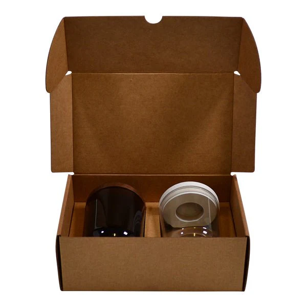 Candle 2 Oxford/Cambridge Jar Pack Medium Wood with Insert (MTO) - Image 8