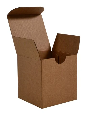 Candle Small 1 Oxford/Cambridge Jar Pack Upright with Insert - Kraft Brown (MTO) - Image 4