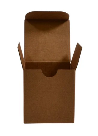 Candle Small 1 Oxford/Cambridge Jar Pack Upright with Insert - Kraft Brown (MTO) - Image 5