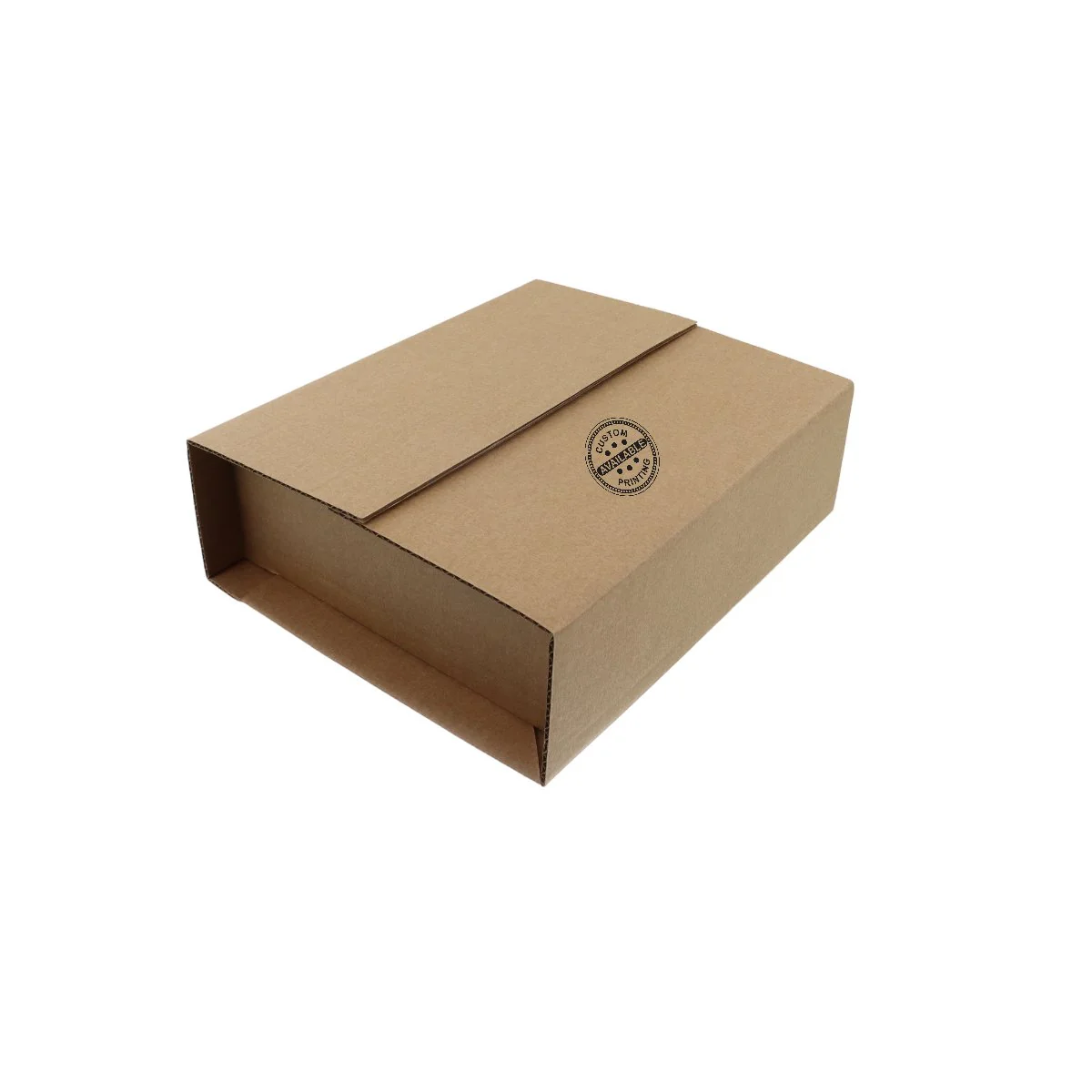 Large Square Twist Mailer - Kraft Brown - Image 8
