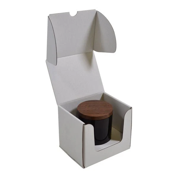 Medium Candle Plain Glass 1 Oxford/Cambridge Jar Pack with Insert - Kraft Brown (MTO) - Image 12