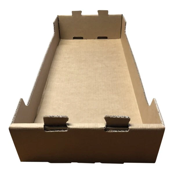 Medium Heavy Duty Stackable Cardboard Catering and Storage Tray (One Piece Self Locking) - Image 3