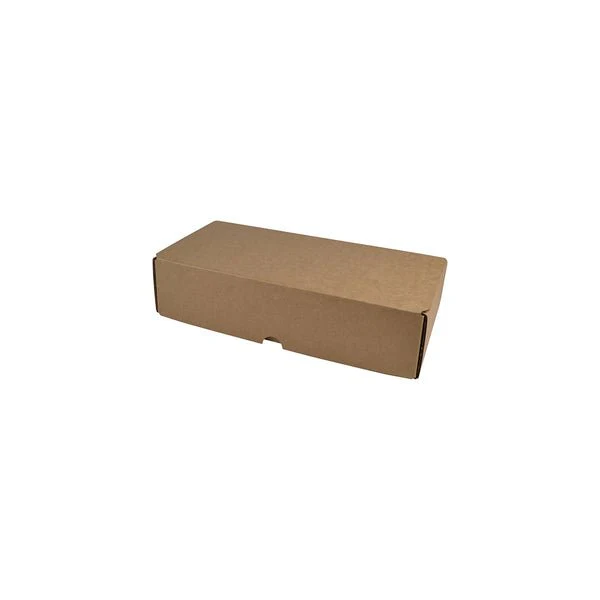 One Piece 330mm Double Wine Bottle Postage Box [REMOVABLE INSERT]