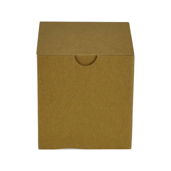 One Piece Postage, Candle & Gift Box 30073 - Kraft Brown (MTO) - Image 4