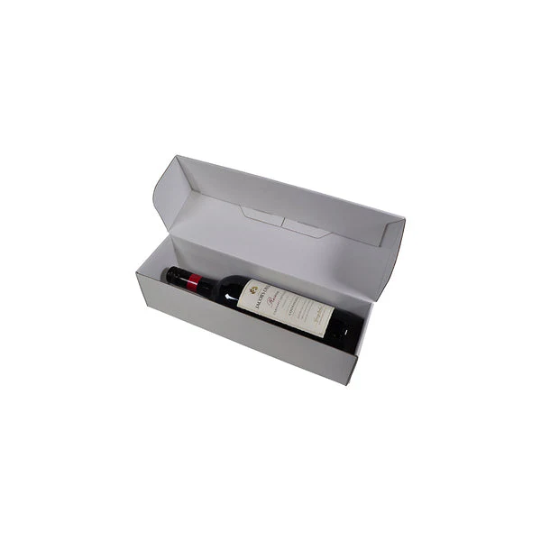 One Piece Single Wine Gift Box with Full Depth Lid 23405 - Image 5