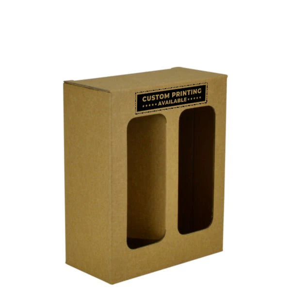 One Piece Two White Wine Glass Gift Box 19285 - Image 6