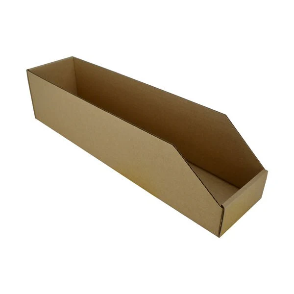 Pick Bin Box & Part Box 17974 (One Piece Self Locking Cardboard Storage Box)