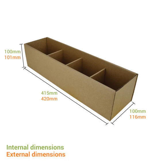 Pick Bin Box & Part Box 17979 (One Piece Self Locking Cardboard Storage Box) - Image 3