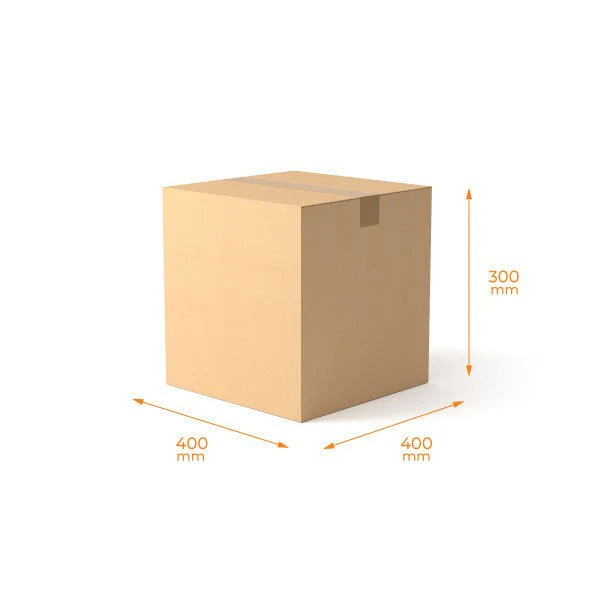 RSC Shipping Carton 300846 Kraft Brown Board