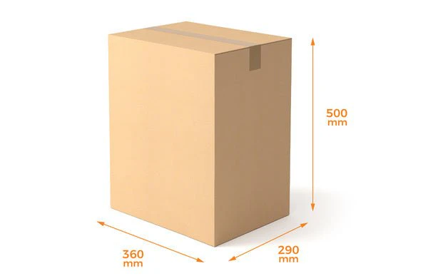 RSC Shipping Carton Tall Closure