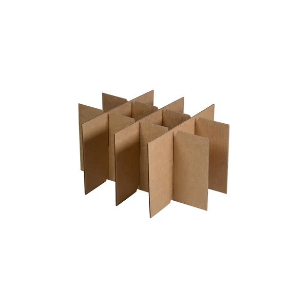 SAMPLE - 12 Beer Bottle Divider Insert for 12 Beer Bottle Box (Box Sold Separately) - Kraft Brown - Image 2