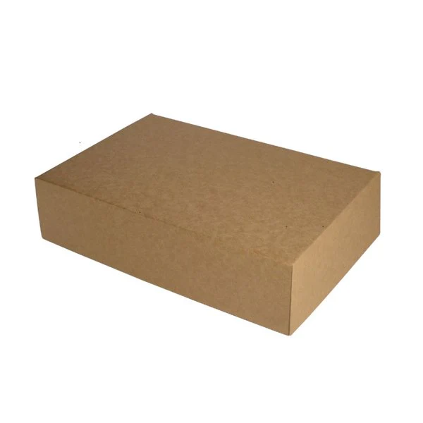 SAMPLE 12 Cupcake Box Mailer 28857 with Optional Insert (Please see 700-28858-12) - Kraft Brown (MTO)