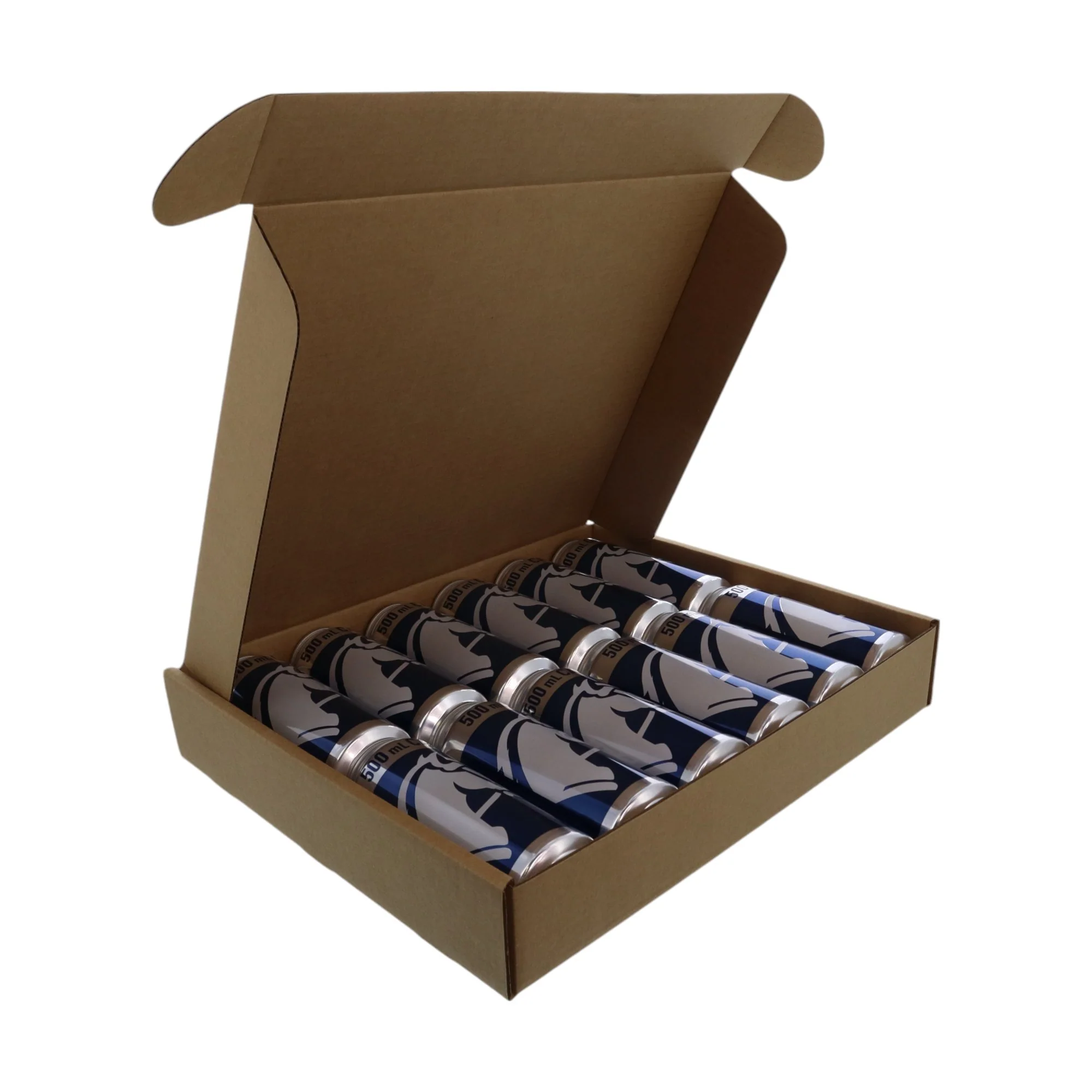 SAMPLE - 12 Pack 500ml Beer Mailing & Postage Box (Laydown)