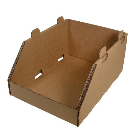 SAMPLE - 1EB - SUPER Strong Stackable Pick Bin Box & Part Box 29320 - Kraft Brown