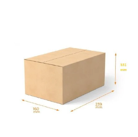 SAMPLE - 6 Bottle Wine [RSC Shipping Carton ] 331mm High - Kraft Brown - INSERTS SOLD SEPARATELY [700-24674]