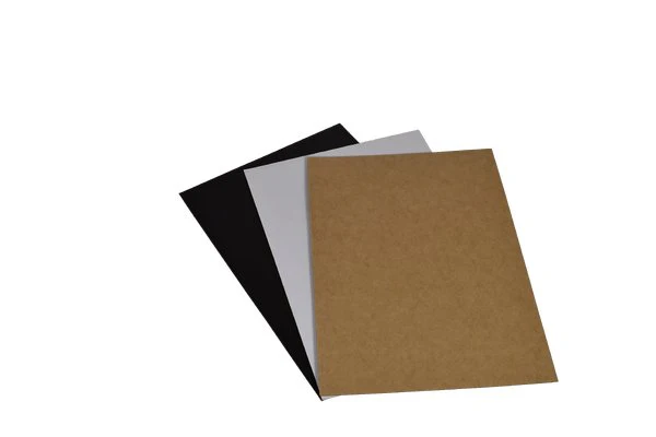 SAMPLE A5 Cardboard Sheet (148mm x 210mm x 1.5mm) - Kraft Black - Image 6