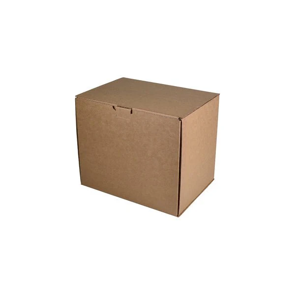 SAMPLE - B FLUTE - 12 Beer Bottle Shipping Box (insert sold separately) - Kraft Brown - Image 2