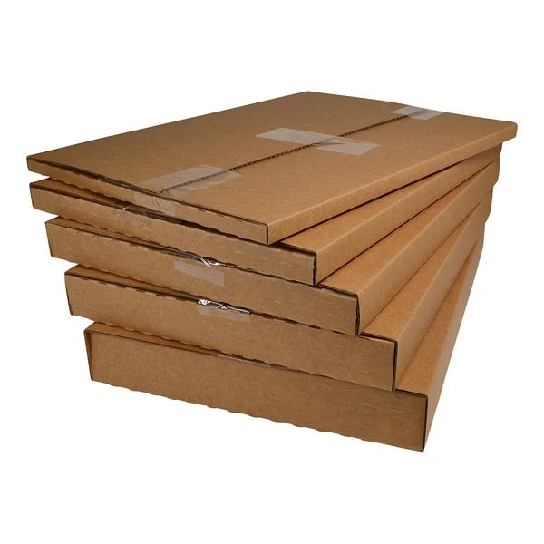 SAMPLE - B FLUTE - A1 Multi Crease Box (1 Box 5 Heights 10/20/30/40/50mm) - Kraft Brown - Image 5
