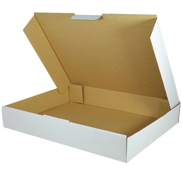 SAMPLE - B Flute - Large Post Box for 5kg Post Satchel - Kraft White - Image 2
