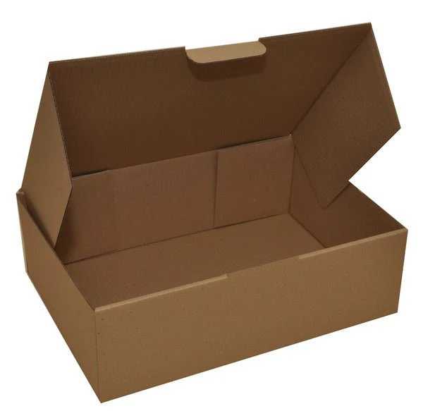 SAMPLE - B Flute - Large Postage Box - Kraft Brown  (BXP4) - Image 2