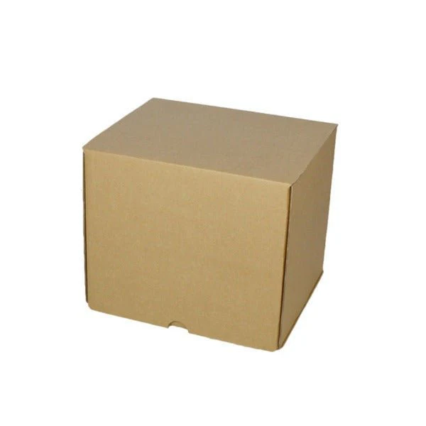 SAMPLE - B Flute - One Piece Mailing Gift Box 5314 - Kraft Brown