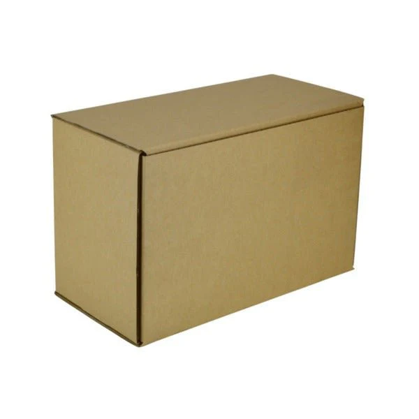 SAMPLE - B Flute - One Piece Postage & Mailing Box 10415 - Kraft Brown