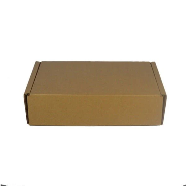 SAMPLE - B Flute - One Piece Postage & Mailing Box 15475 - Kraft Brown