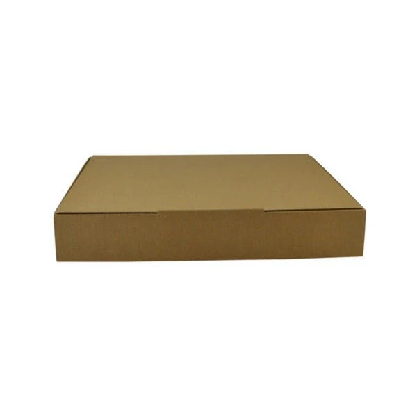 SAMPLE - B Flute - One Piece Postage & Mailing Box 17559 - Kraft Brown