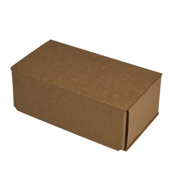 SAMPLE - B Flute - One Piece Postage & Mailing Box 21716 - Kraft Brown