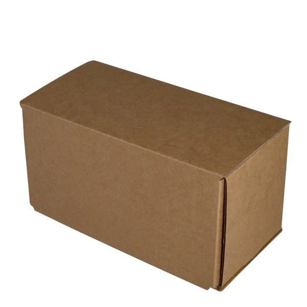 SAMPLE - B Flute - One Piece Postage & Mailing Box 21717 - Kraft Brown