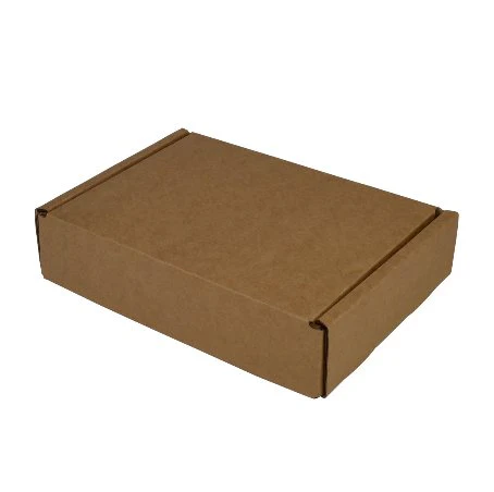 SAMPLE - B Flute - One Piece Postage & Mailing Box 23725 - Kraft brown