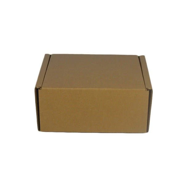 SAMPLE - B Flute - One Piece Postage & Mailing Box 246 - Kraft Brown