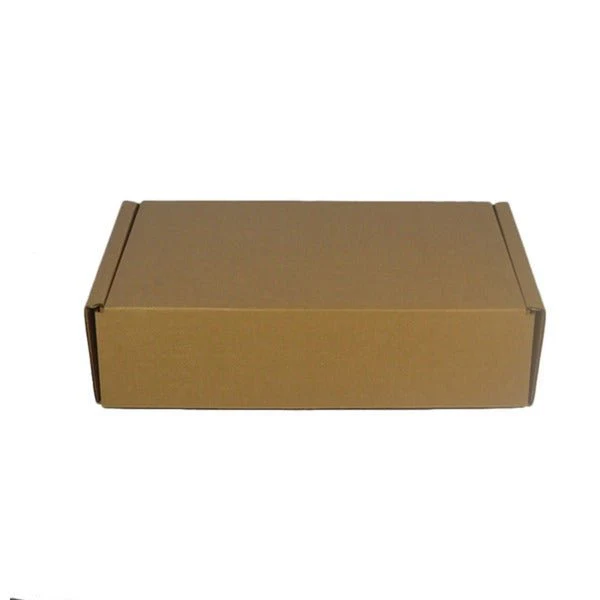 SAMPLE - B Flute - One Piece Postage & Mailing Box 247 - Kraft Brown