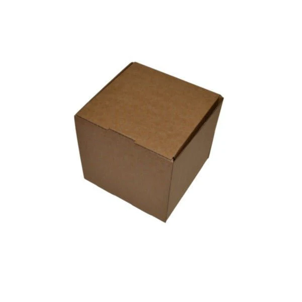 SAMPLE - B Flute - One Piece Postage & Mailing Box 24990 - Kraft Brown