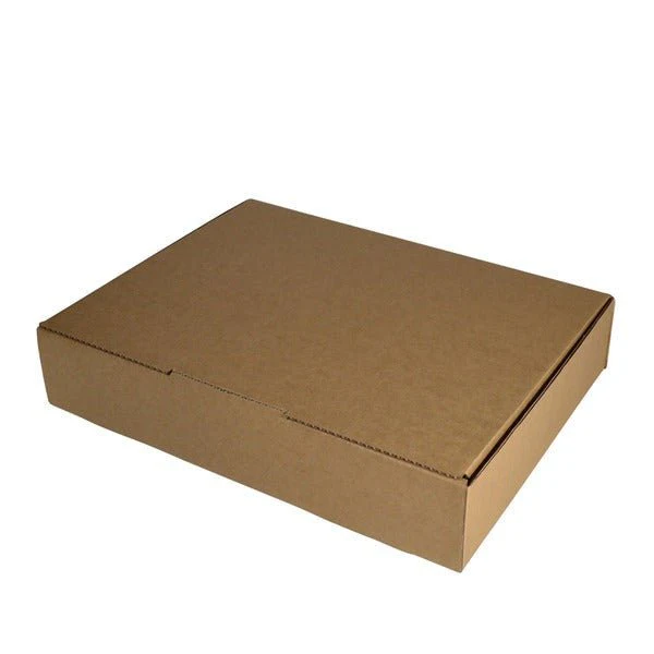 SAMPLE - B Flute - One Piece Postage & Mailing Box 26720 - Kraft Brown